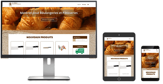 Au Perou site web e-commerce Responsive Design.